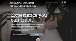 Desktop Screenshot of certifiedmohels.org